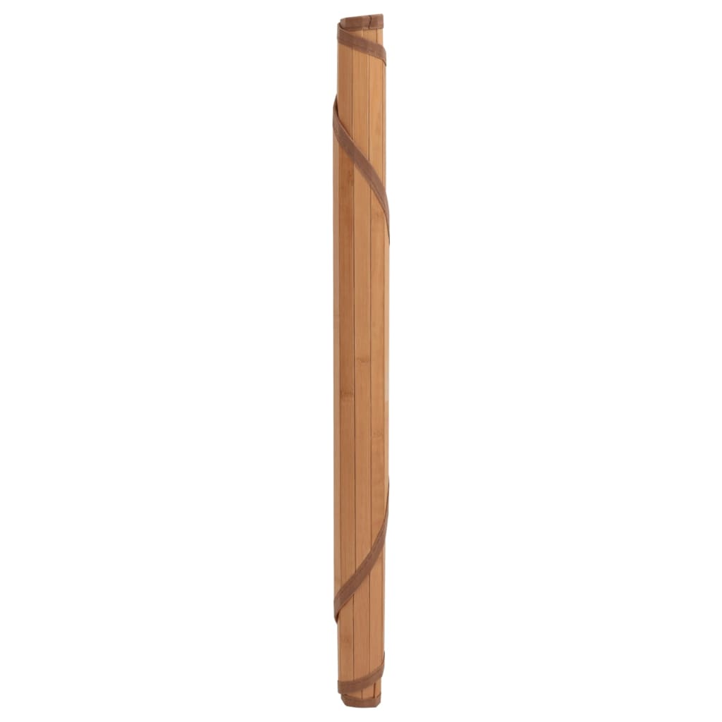 Tappeto Rotondo Naturale 60 cm in BambÃ¹