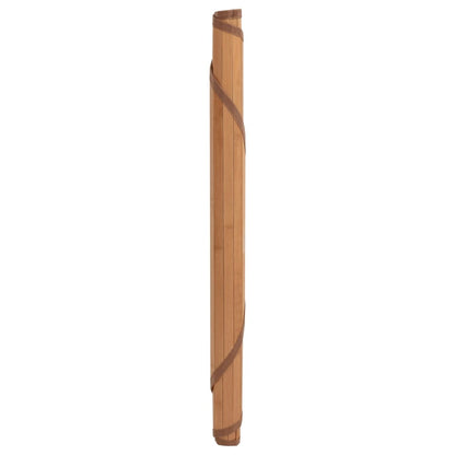 Tappeto Rotondo Naturale 60 cm in BambÃ¹
