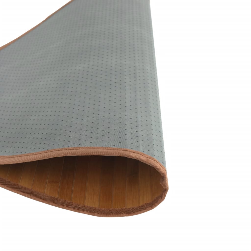 Tappeto Rotondo Naturale 60 cm in BambÃ¹