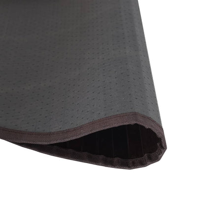 Tappeto Rotondo Marrone Scuro 80 cm in BambÃ¹