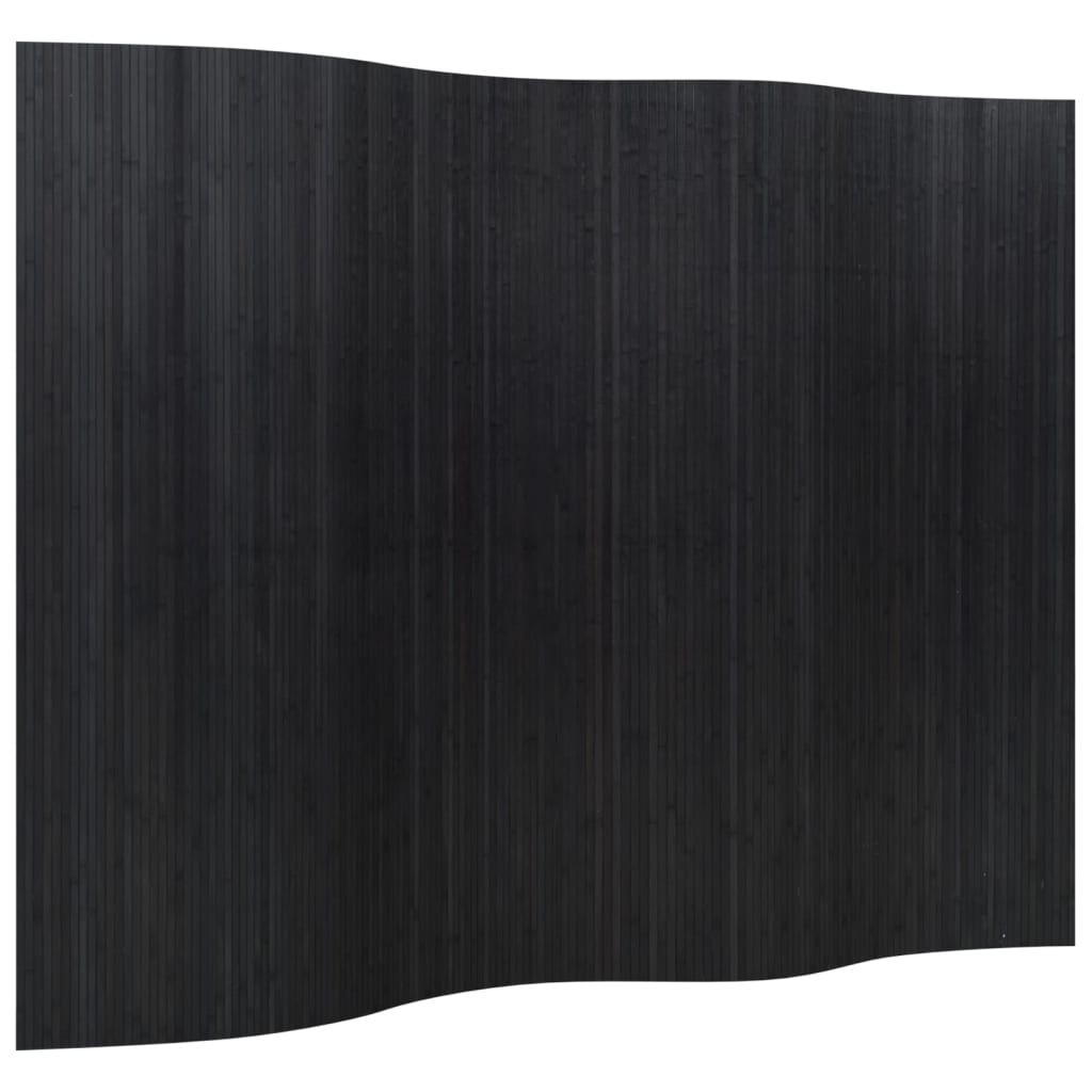 Divisorio Ambienti Nero 165x250 cm in BambÃ¹