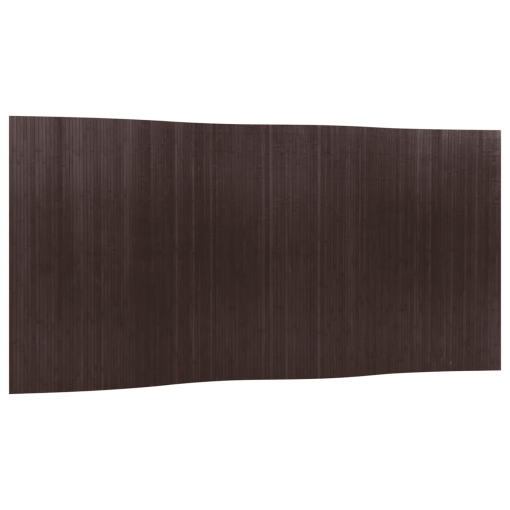 Divisorio Ambienti Marrone Scuro 165x400 cm in BambÃƒÂ¹