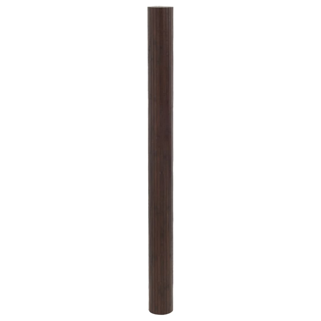 Divisorio Ambienti Marrone Scuro 165x400 cm in BambÃƒÂ¹