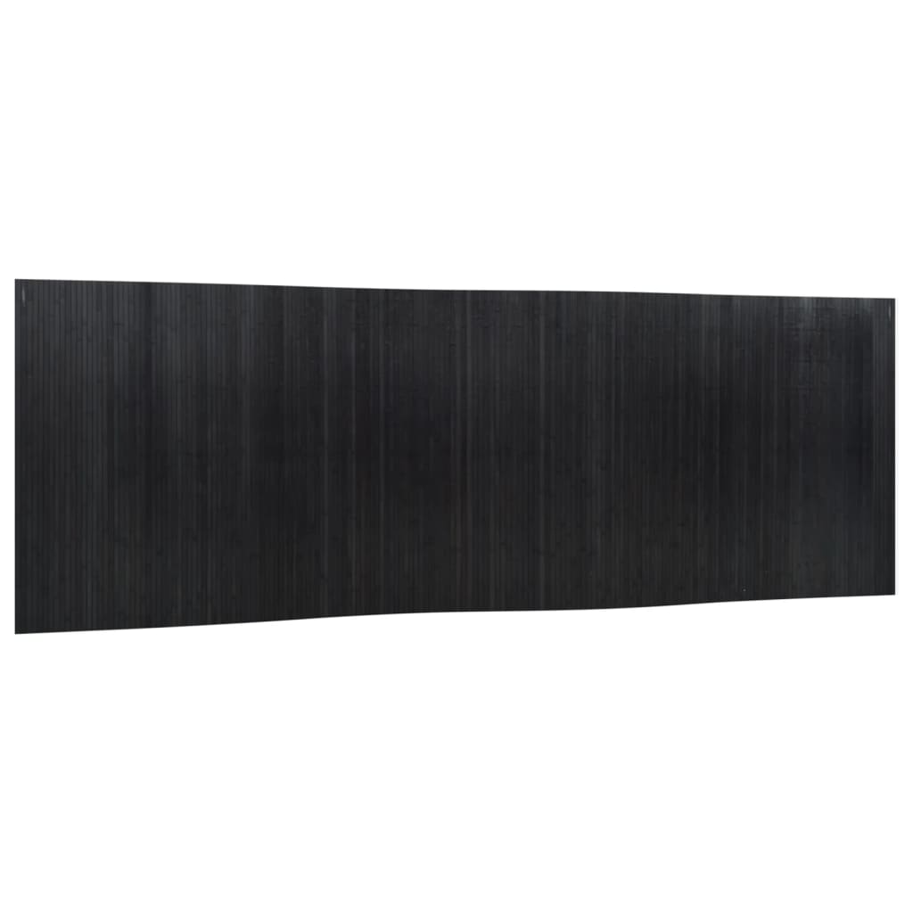 Divisorio Ambienti Nero Larghezza 600 cm Altezza 165 cm in BambÃƒÂ¹