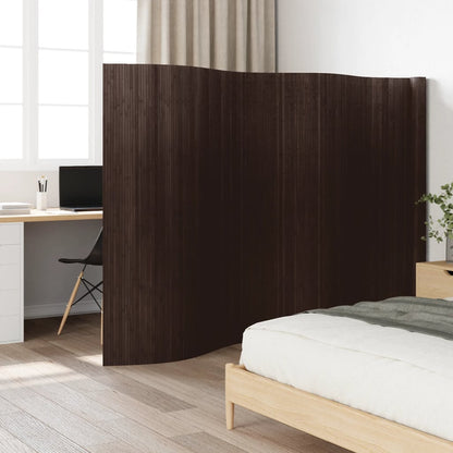 Divisorio Ambienti Marrone Scuro Larghezza 600 cm Altezza 165 cm in BambÃ¹