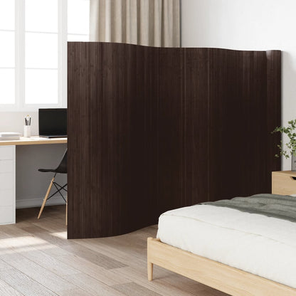 Divisorio Ambienti Marrone Scuro Larghezza 800 cm Altezza 165 cm in BambÃ¹