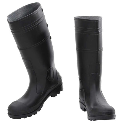 Stivali da Pioggia Neri Misura 43 in PVC