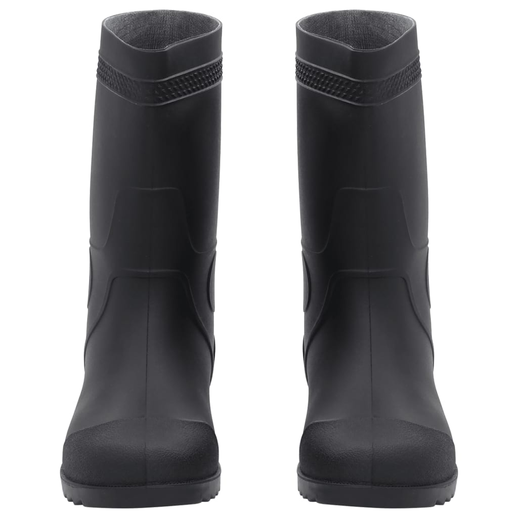 Stivali da Pioggia Neri Misura 42 in PVC