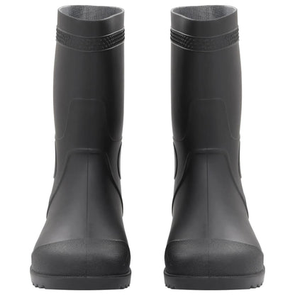 Stivali da Pioggia Neri Misura 45 in PVC