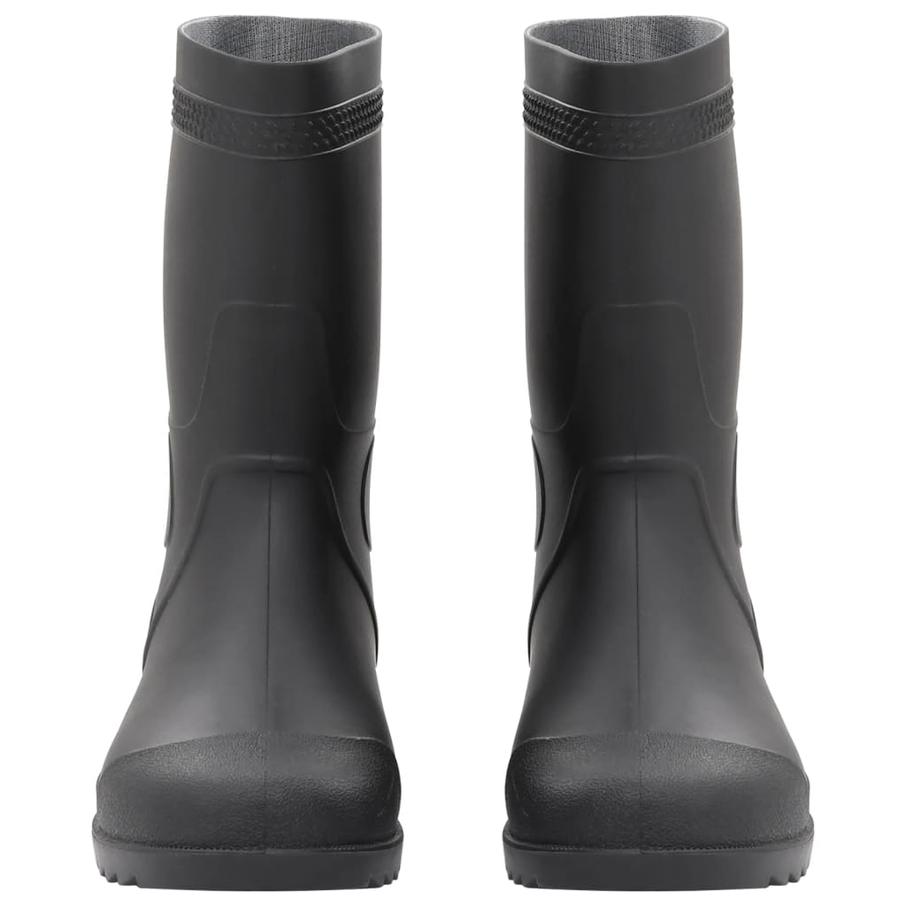 Stivali da Pioggia Neri Misura 46 in PVC