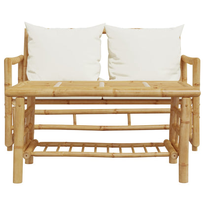 Set Divano da Giardino 2 pz con Cuscini in BambÃ¹