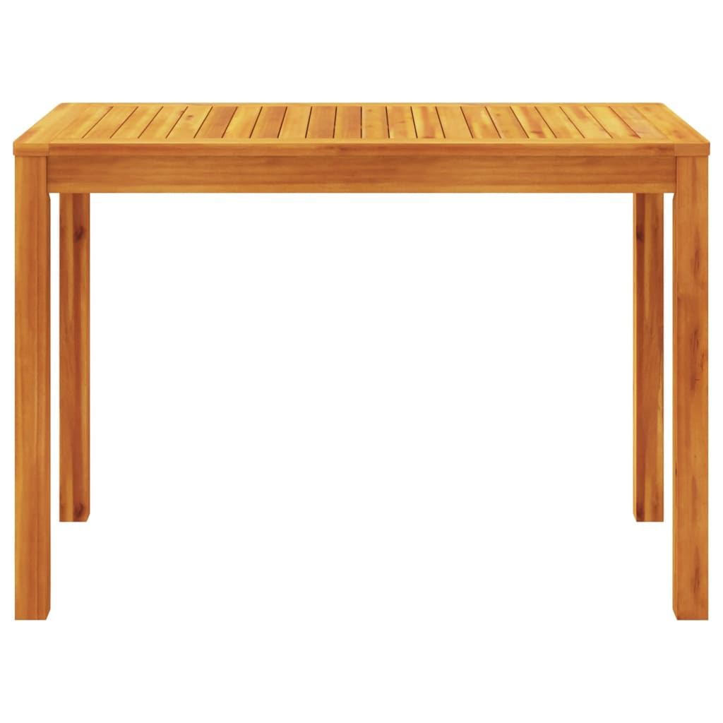 Tavolo da Pranzo da Giardino 110x55x75 cm Legno Massello Acacia