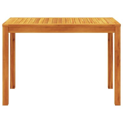Tavolo da Pranzo da Giardino 110x55x75 cm Legno Massello Acacia