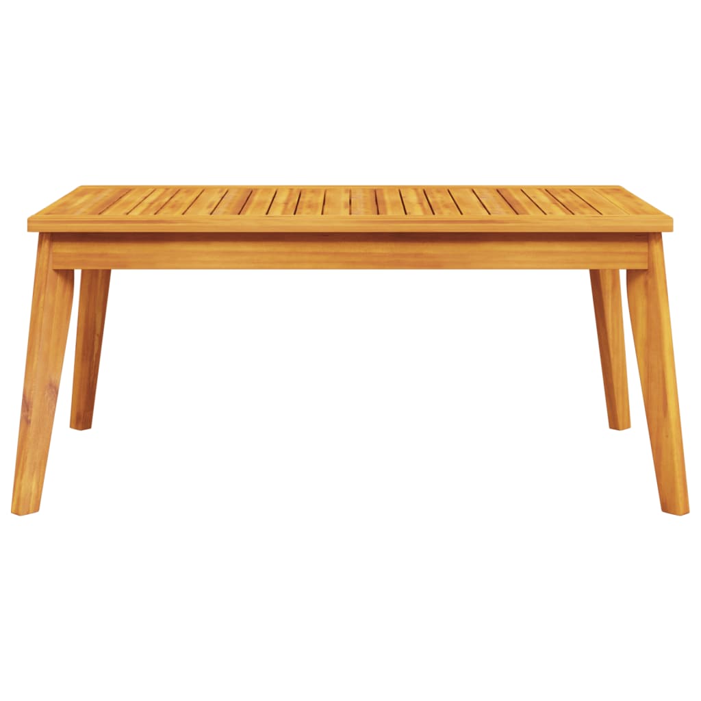 Tavolo da Pranzo da Giardino 100x55x45 cm Legno Massello Acacia