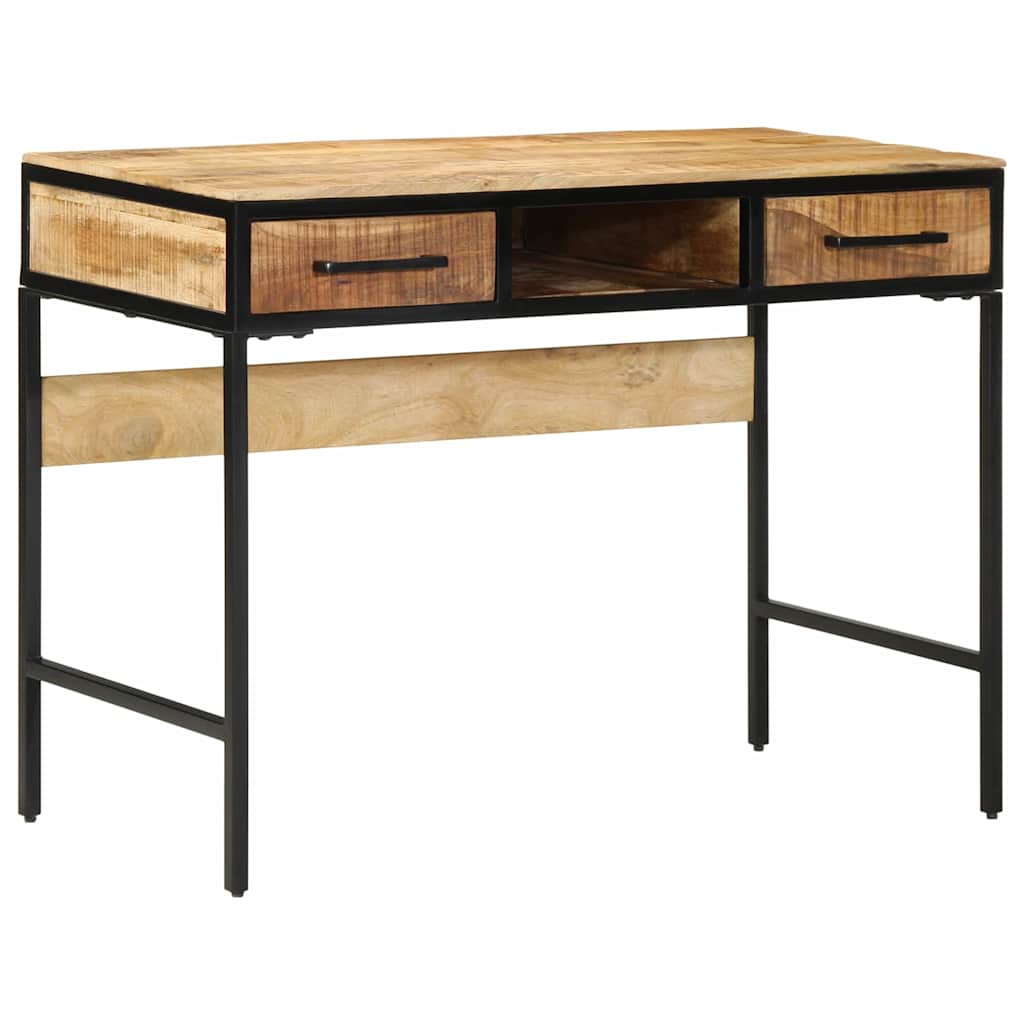 Scrivania Marrone 100 x 50 x 75 cm Legno di mango massello