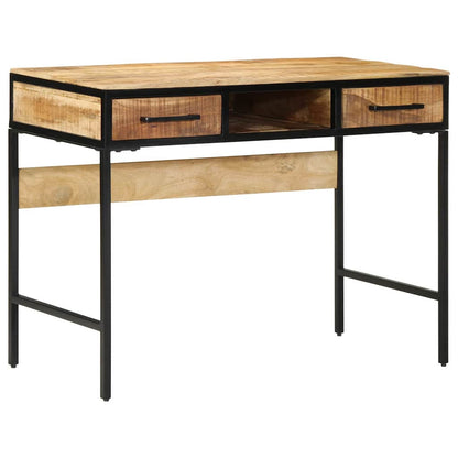 Scrivania Marrone 100 x 50 x 75 cm Legno di mango massello