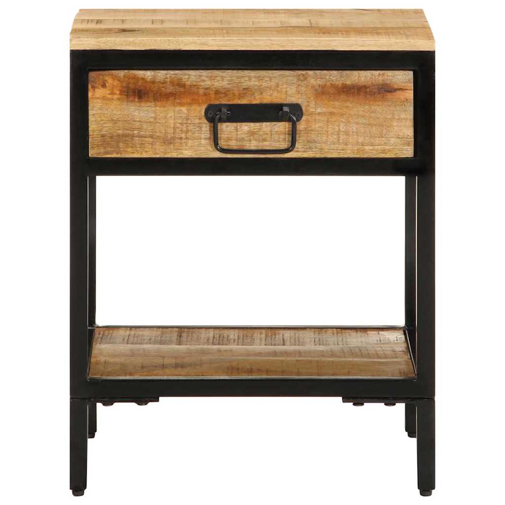 Comodino con cassetto Marrone 40 x 35 x 50 cm