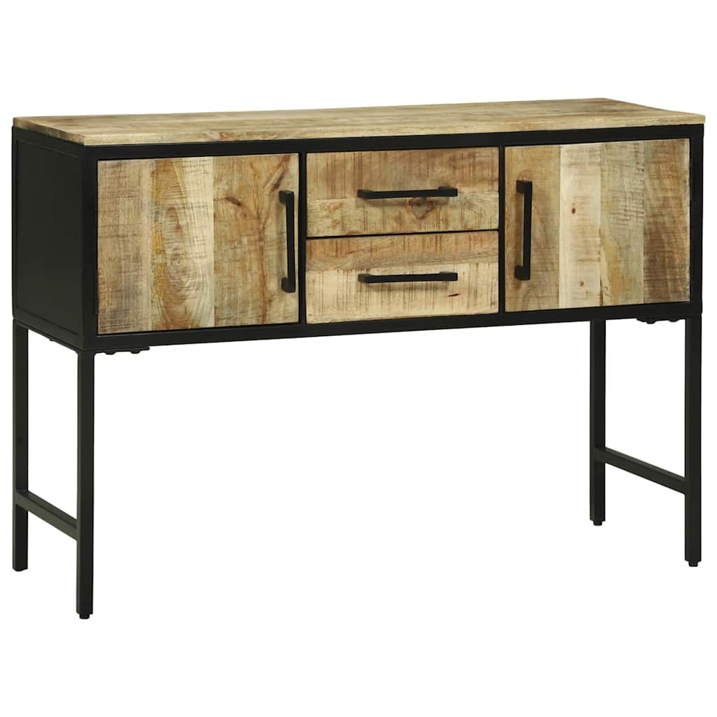 Tavolo consolle con cassetto con porta Marrone 100 x 35 x 70 cm