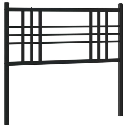 Testiera di Ricambio in Metallo Nero 100 cm