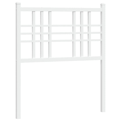 Testiera di Ricambio in Metallo Bianco 75 cm