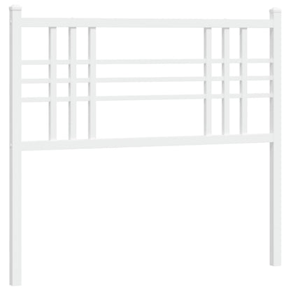 Testiera di Ricambio in Metallo Bianco 100 cm
