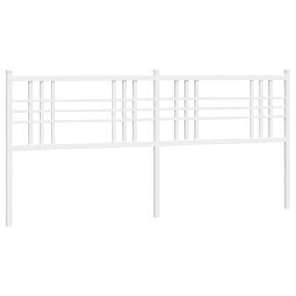 Testiera di Ricambio in Metallo Bianco 180 cm