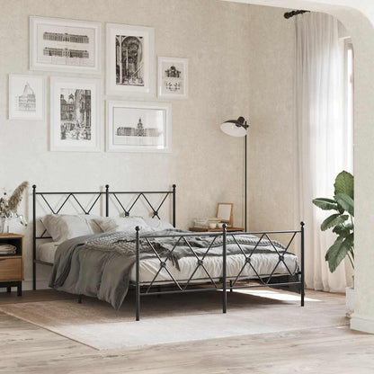 Testiera di Ricambio in Metallo Nero 137 cm