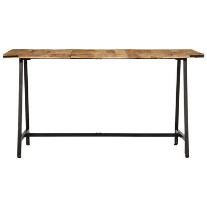 Tavolo da Pranzo 140x70x75 cm in Legno Massello di Mango
