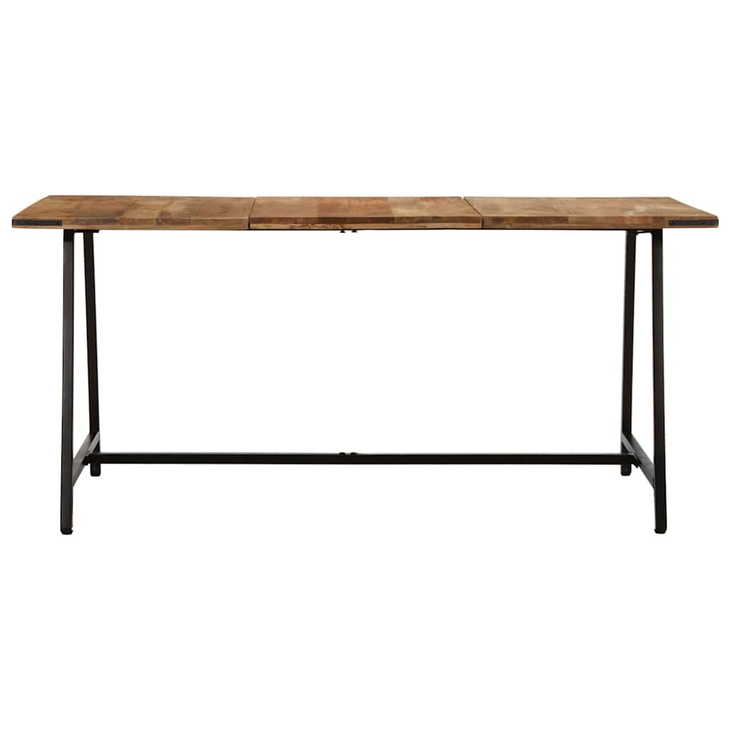 Tavolo da Pranzo 160x80x75 cm in Legno Massello di Mango