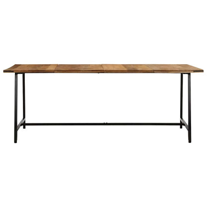 Tavolo da Pranzo 200x100x75 cm in Legno Massello di Mango