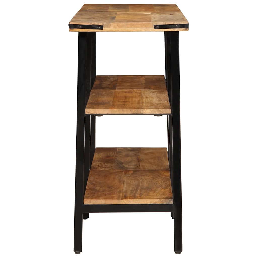 Tavolo Consolle 140x35x70 cm in Legno Massello di Mango