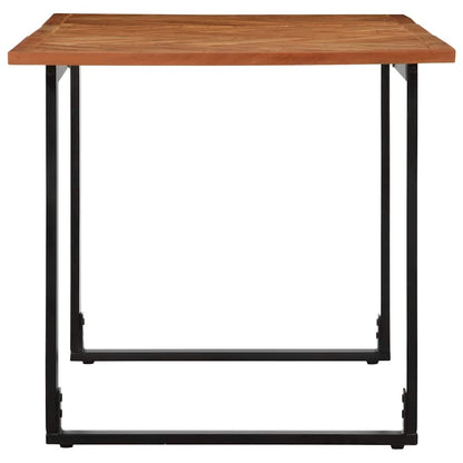 Tavolo da Pranzo 160x80x75 cm in Legno Massello di Acacia