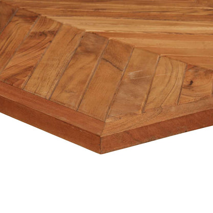 Tavolo da Pranzo 160x80x75 cm in Legno Massello di Acacia