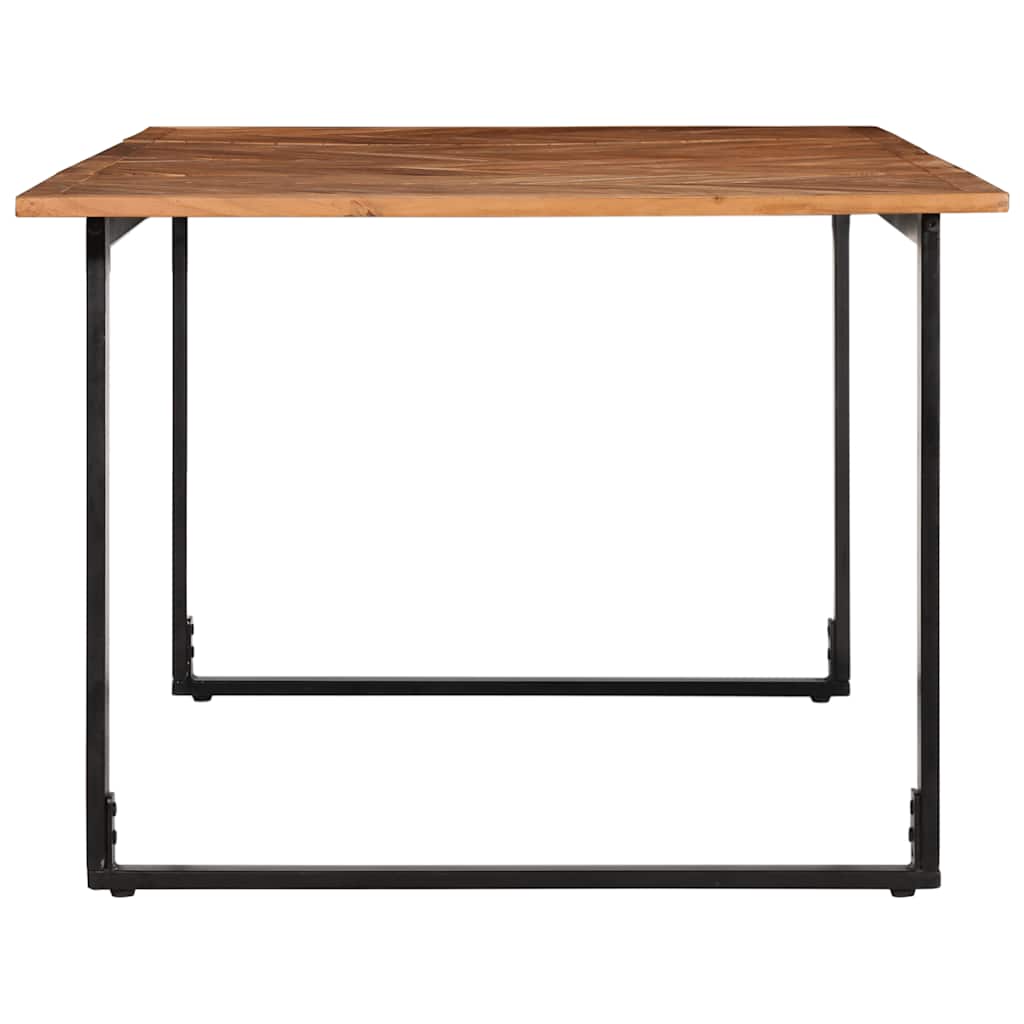 Tavolo da Pranzo 200x100x75 cm in Legno Massello di Acacia
