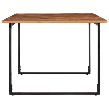 Tavolo da Pranzo 200x100x75 cm in Legno Massello di Acacia
