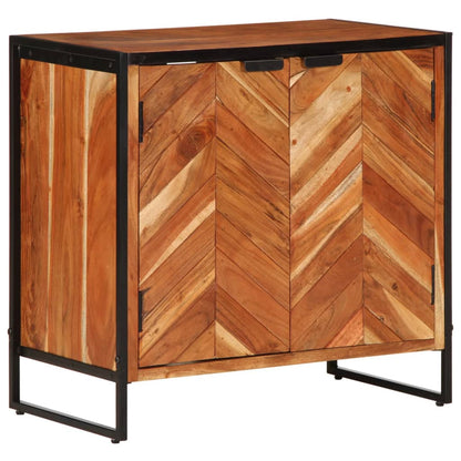 Scarpiera 67x38x65 cm in Legno Massello di Acacia