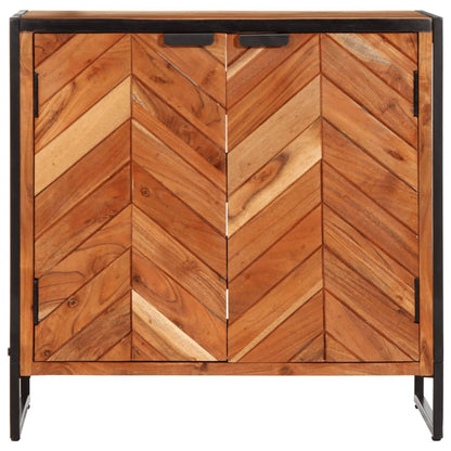 Scarpiera 67x38x65 cm in Legno Massello di Acacia