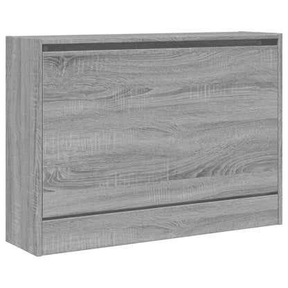 Scarpiera Grigio Sonoma 80x21x57 cm in Legno Multistrato