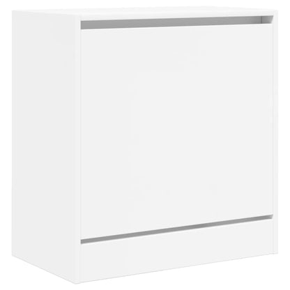 Scarpiera Bianca 60x34x63,5 cm in Legno Multistrato