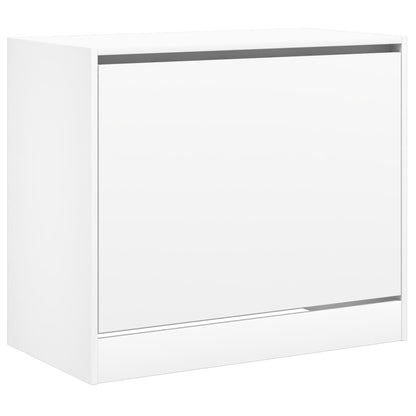 Scarpiera Bianca 80x42x69 cm in Legno Multistrato