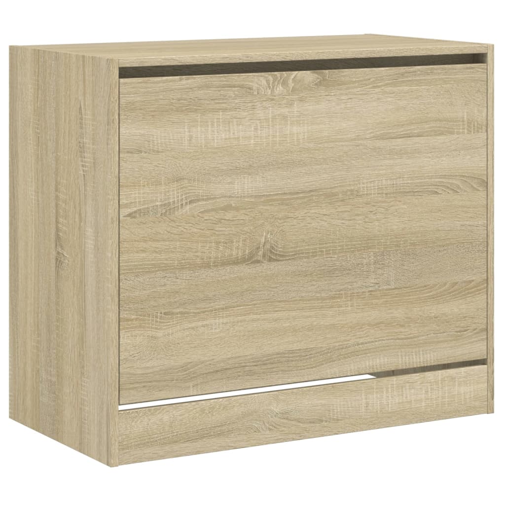 Scarpiera Rovere Sonoma 80x42x69 cm in Legno Multistrato