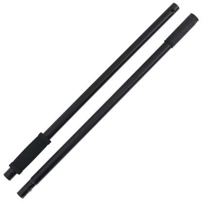Manico per Forcone ÃƒËœ3,5x127,5 cm Nero in Acciaio