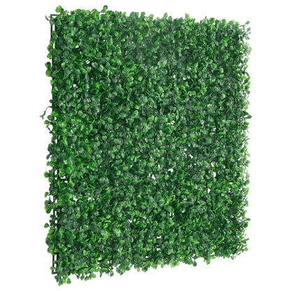 Recinzione Foglie Arbusti ArtificialiÂ 6 pz Verde 50x50 cm