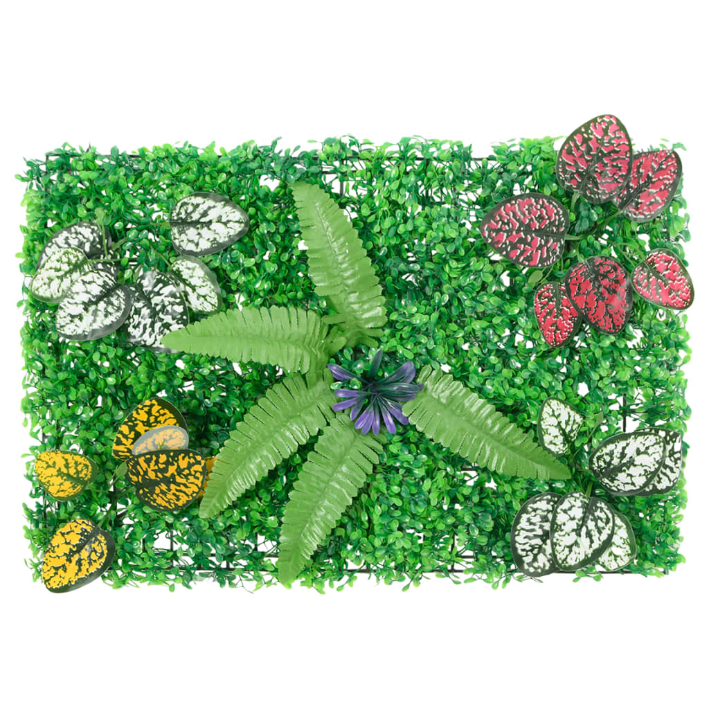 Â Recinzione Piante ArtificialiÂ 6 pz Verde 40x60 cm