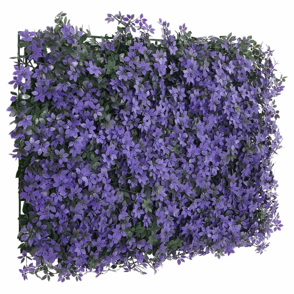 Ã‚Â Recinzione Foglie ArtificialiÃ‚Â 24 pz Viola 40x60 cm