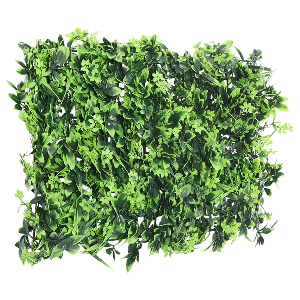 Ã‚Â Recinzione Foglie ArtificialiÃ‚Â 6 pz Verde 40x60 cm