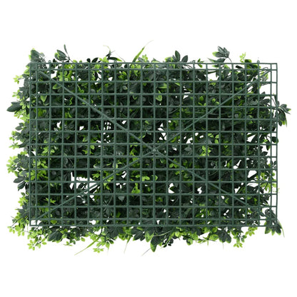 Ã‚Â Recinzione Foglie ArtificialiÃ‚Â 6 pz Verde 40x60 cm