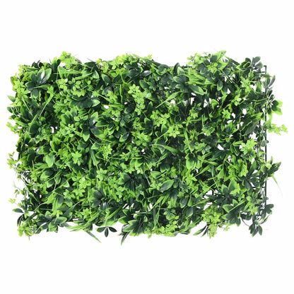 Â Recinzione Foglie ArtificialiÂ 24 pz Verde 40x60 cm