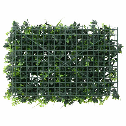Â Recinzione Foglie ArtificialiÂ 24 pz Verde 40x60 cm