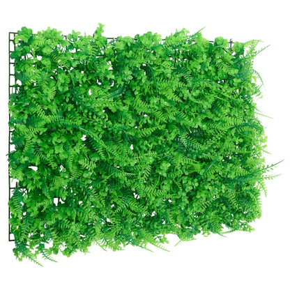 Ã‚Â Recinzione Foglie Felce ArtificialiÃ‚Â 6 pz Verde 40x60 cm